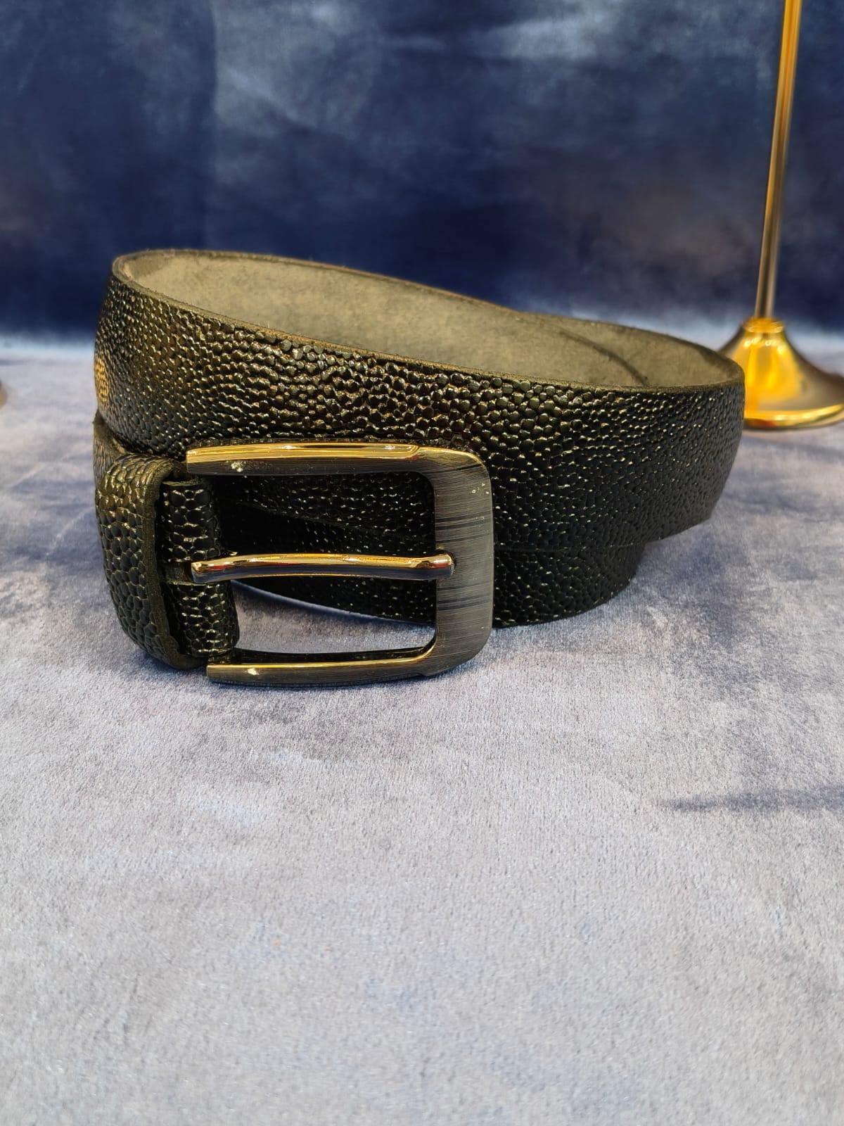 Fancy Spotted Premium Cow Leather Belt for Men