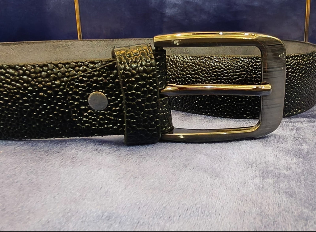 Fancy Spotted Premium Cow Leather Belt for Men
