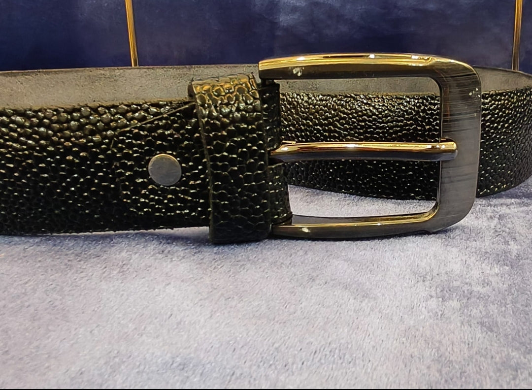 Fancy Spotted Premium Cow Leather Belt for Men