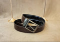 Dual Color Leather Belt